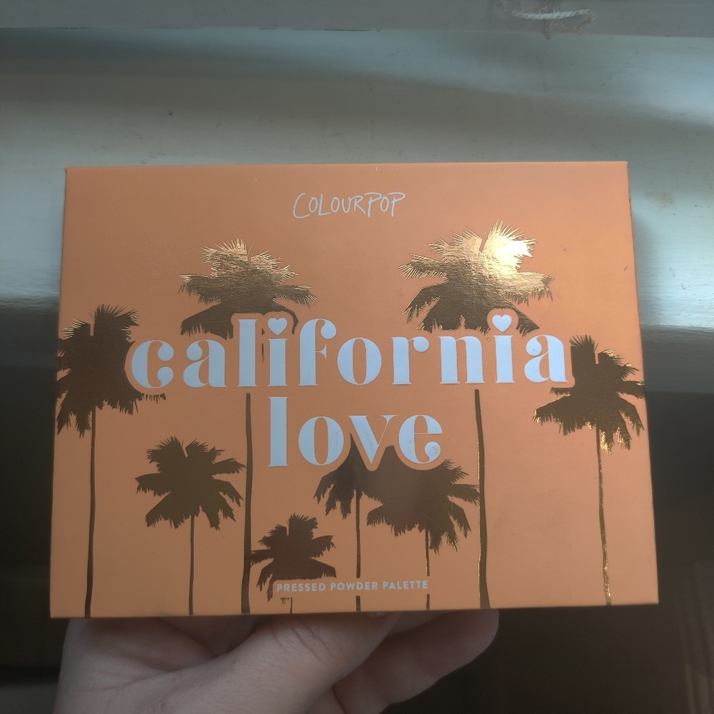 ColourPop California love palette brand new never used